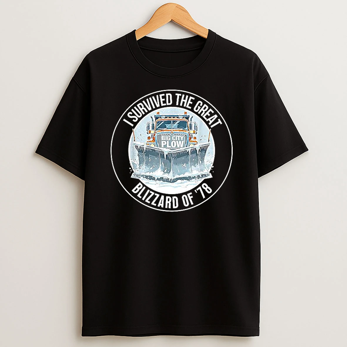 I Survived The Great Blizzard Of 78 T Shirt