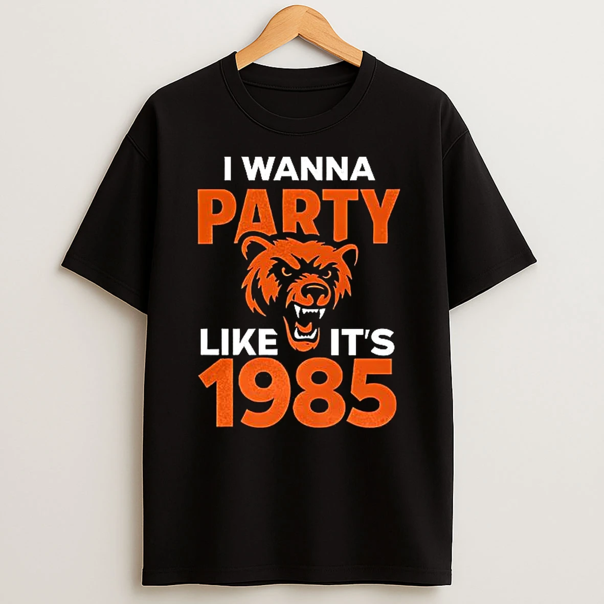 I Wanna Party Like Its 1985 Chicago Bears T Shirt