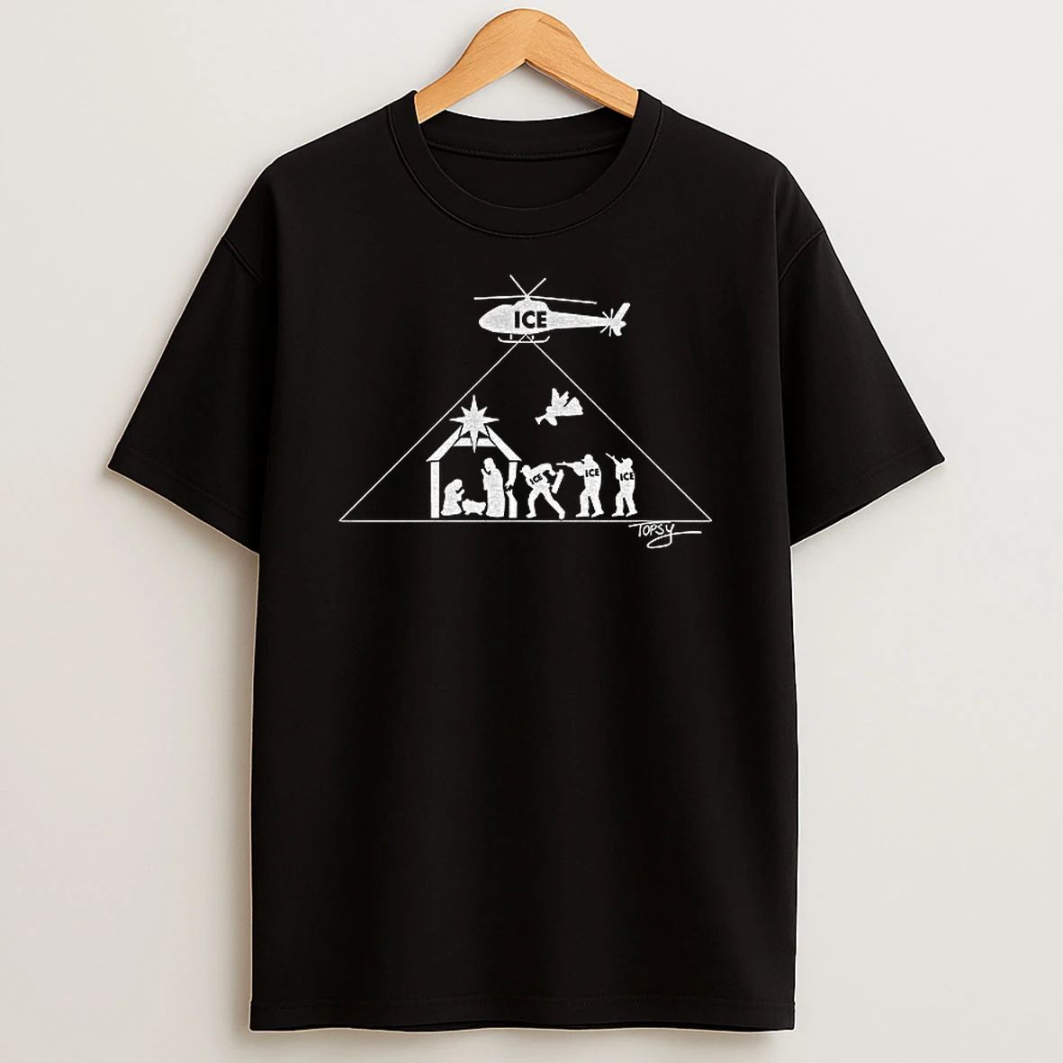 Ice Cold Christmas Jesus T Shirt
