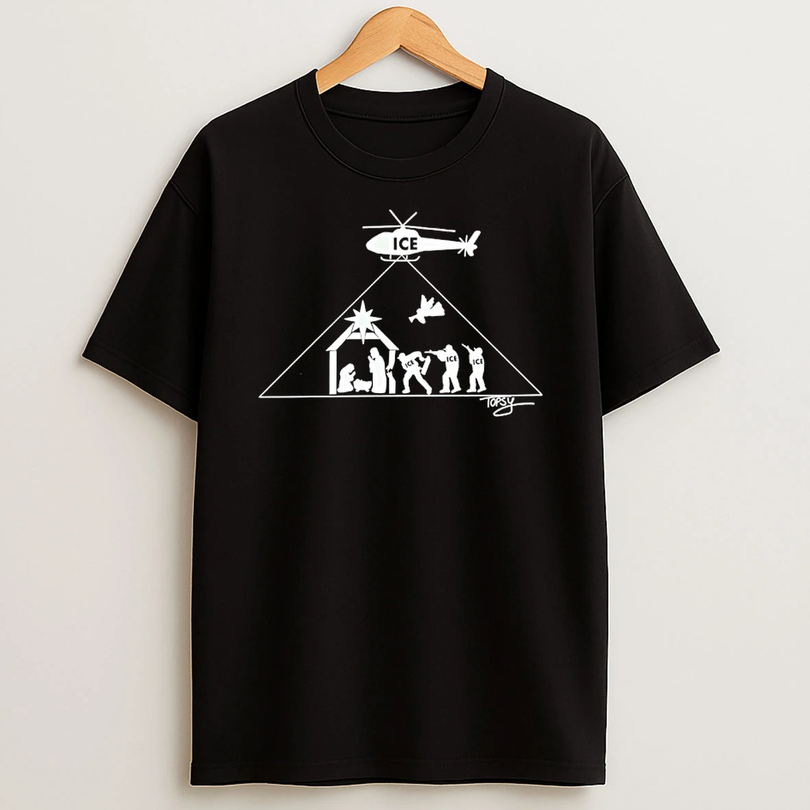 Ice Jesus Topsy T Shirt