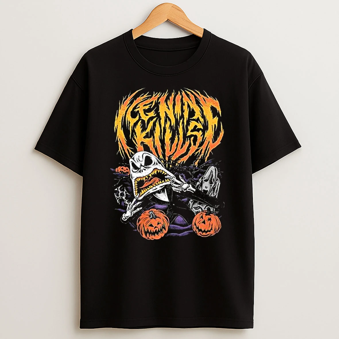 Ice Nine Kills Nightmare On The Ninth Before Christmas 2025 Psychos Only The Jacks On You Washed T Shirt
