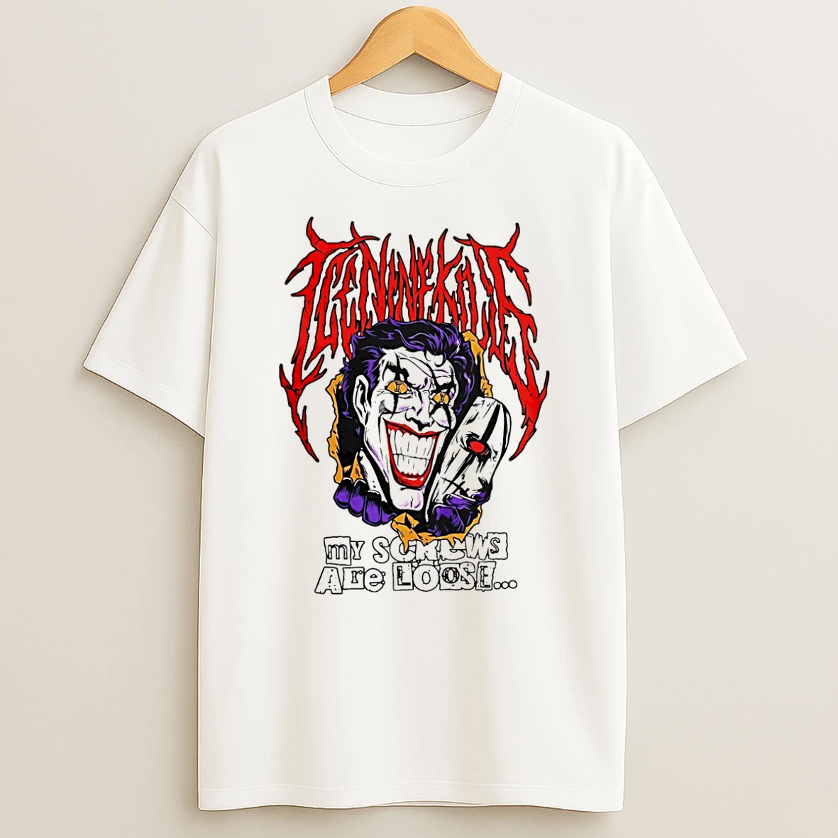 Ice Nine Kills Screw Loose Joker T Shirt