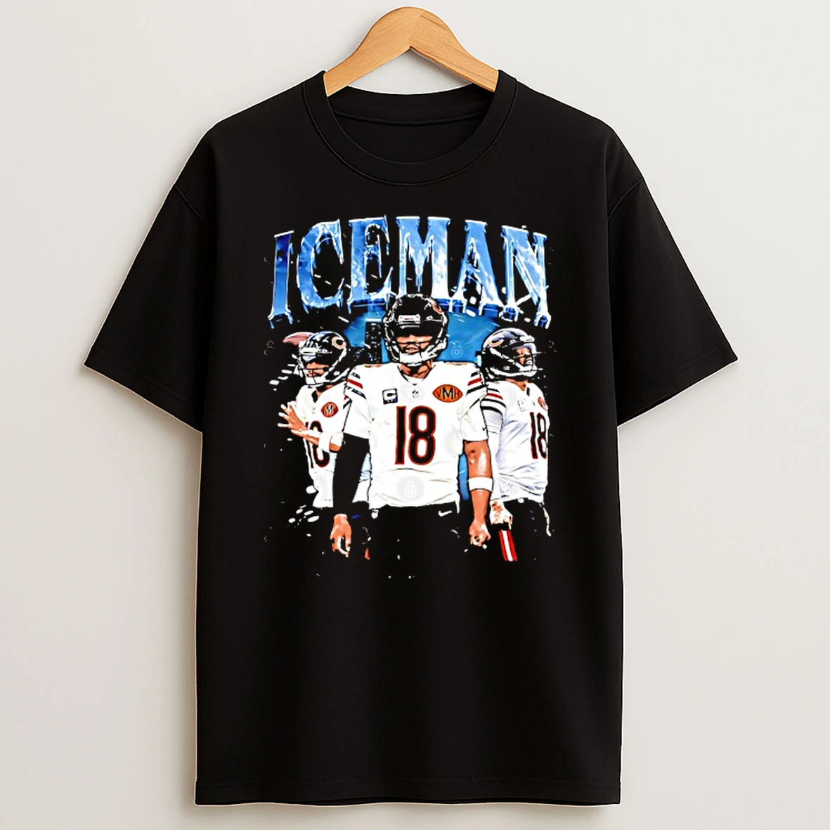 Iceman Caleb Williams Chicago Bears Football Graphic T Shirt