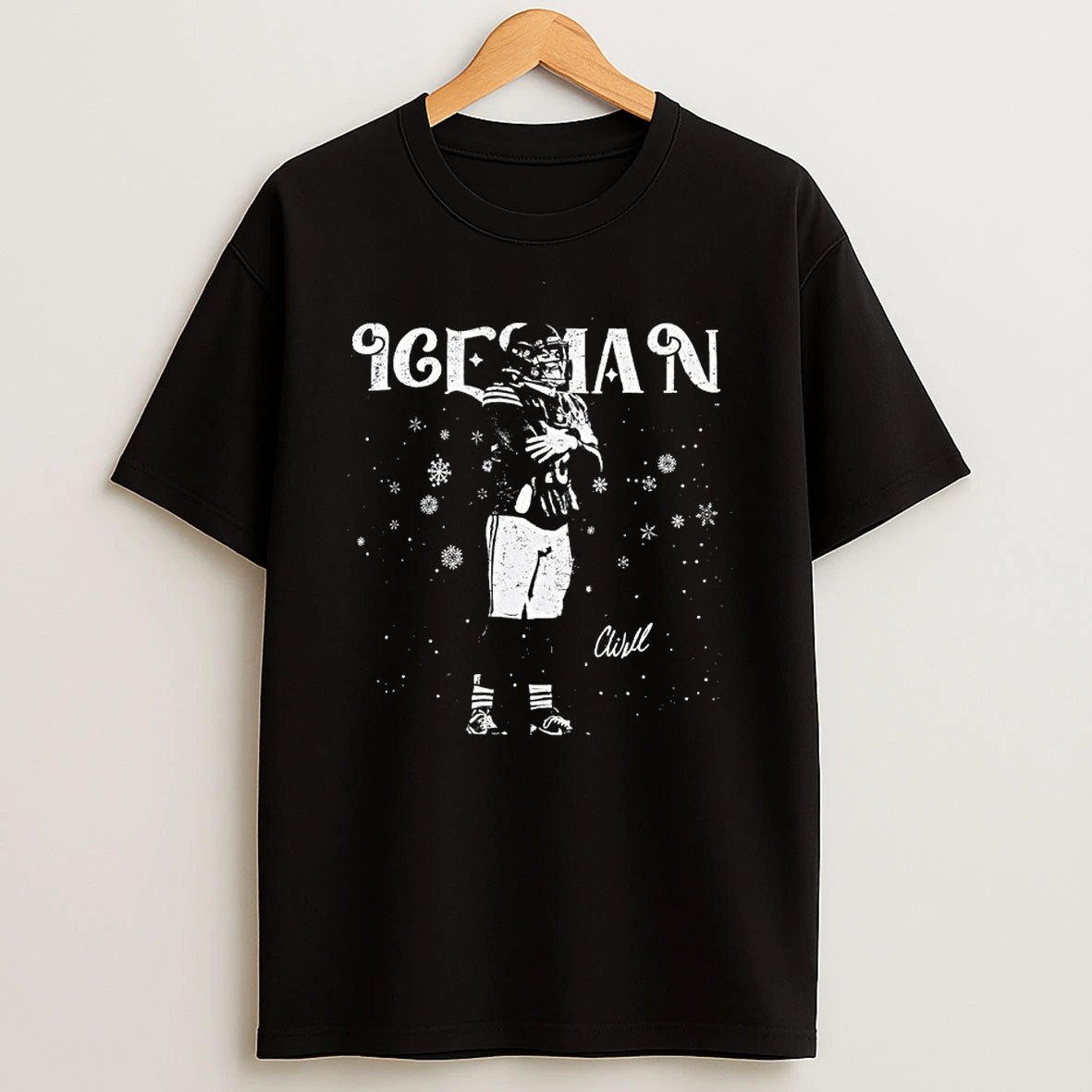 Iceman Caleb Williams Snow T Shirt