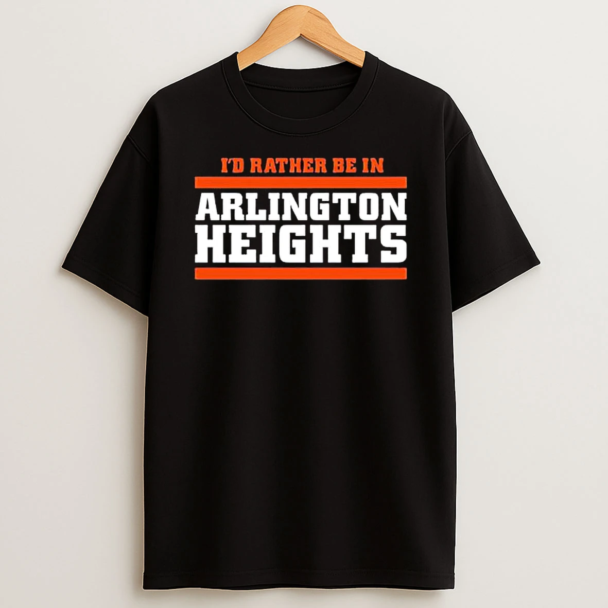 Id Rather Be In Arlington Heights Chicago Bears T Shirt