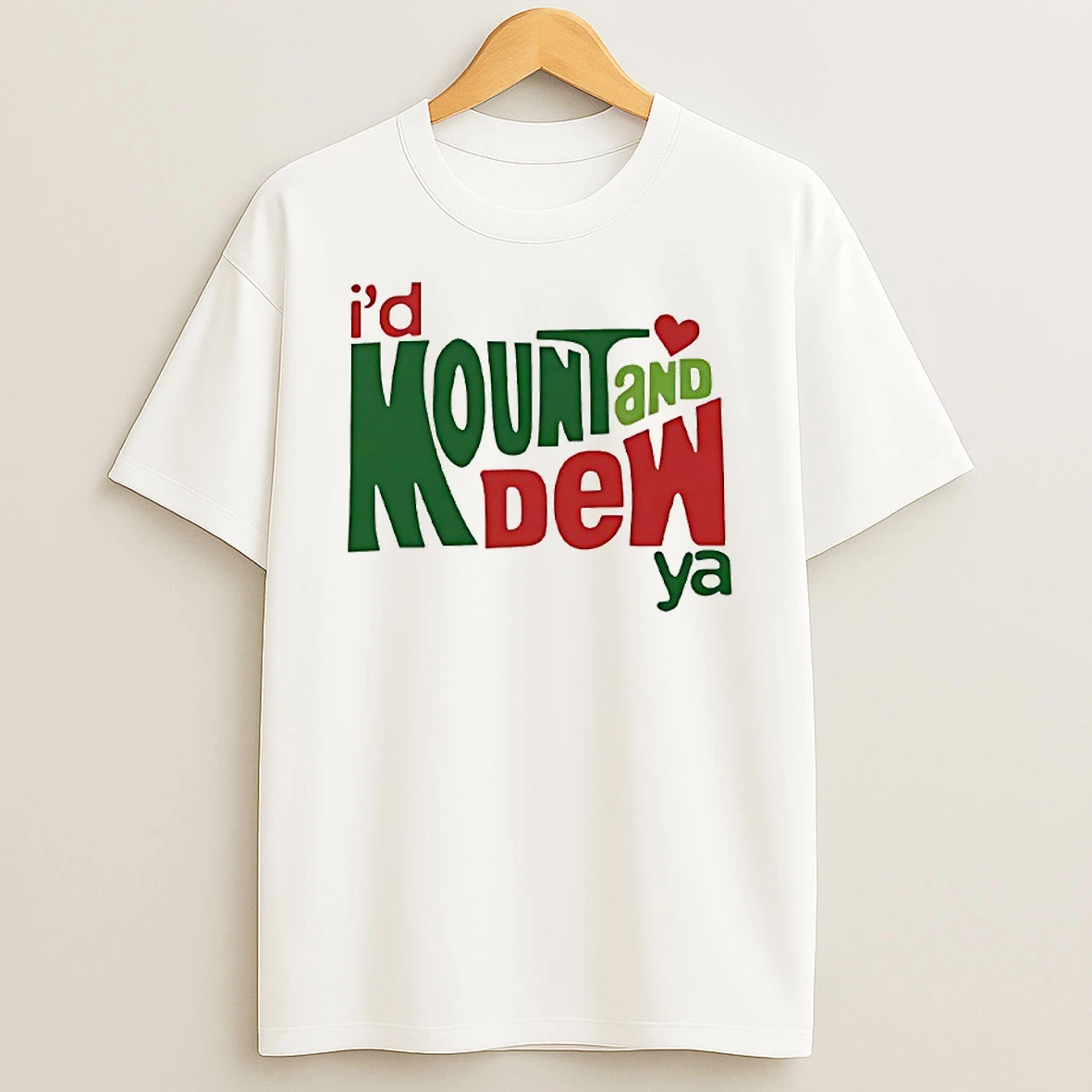 Id Mount And Dew Ya Mountain Dew Circle T Shirt