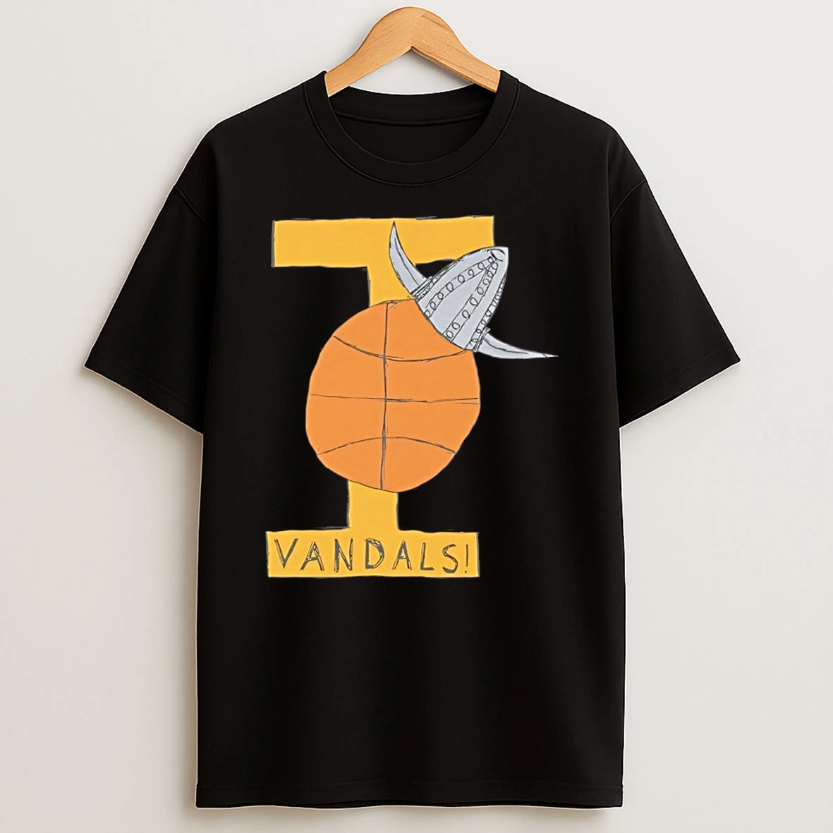 Idaho Vandals Womens Basketball Player Wearing Vandals T Shirt