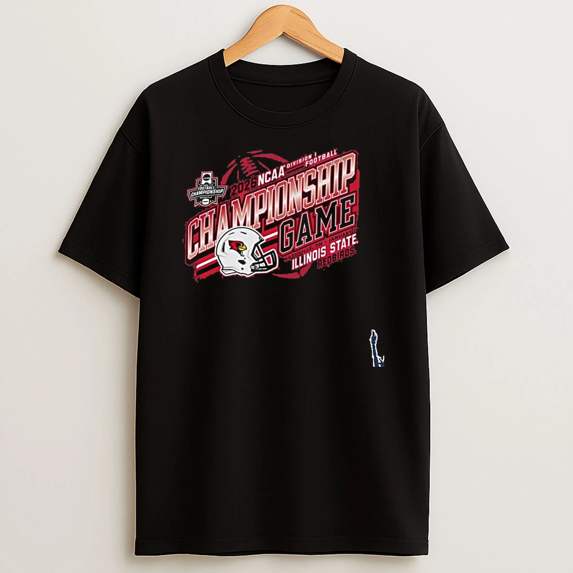 Illinois State Football 2026 Ncaa Fcs Championship Game Bound T Shirt