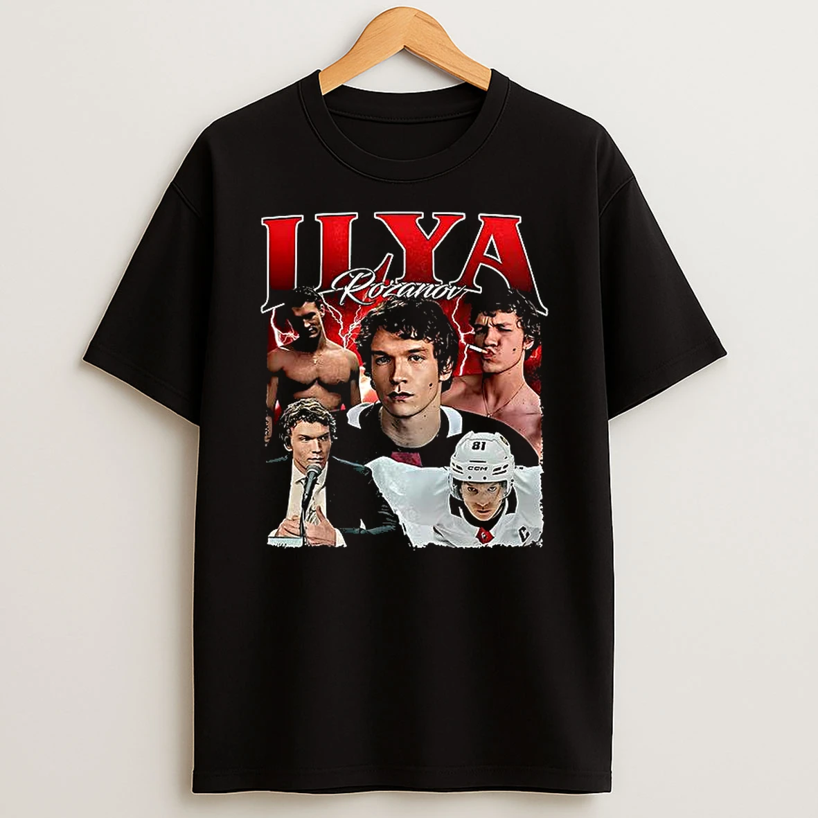 Ilya Rozanov Boston Raiders Nhl Graphic T Shirt