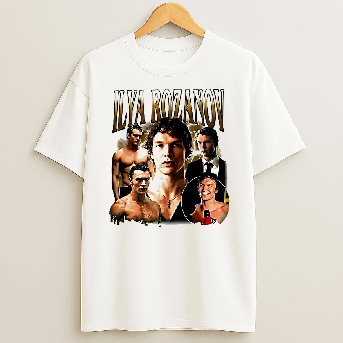 Ilya Rozanov Heated Rivalry Hockey Romance 90s Style Graphic T Shirt