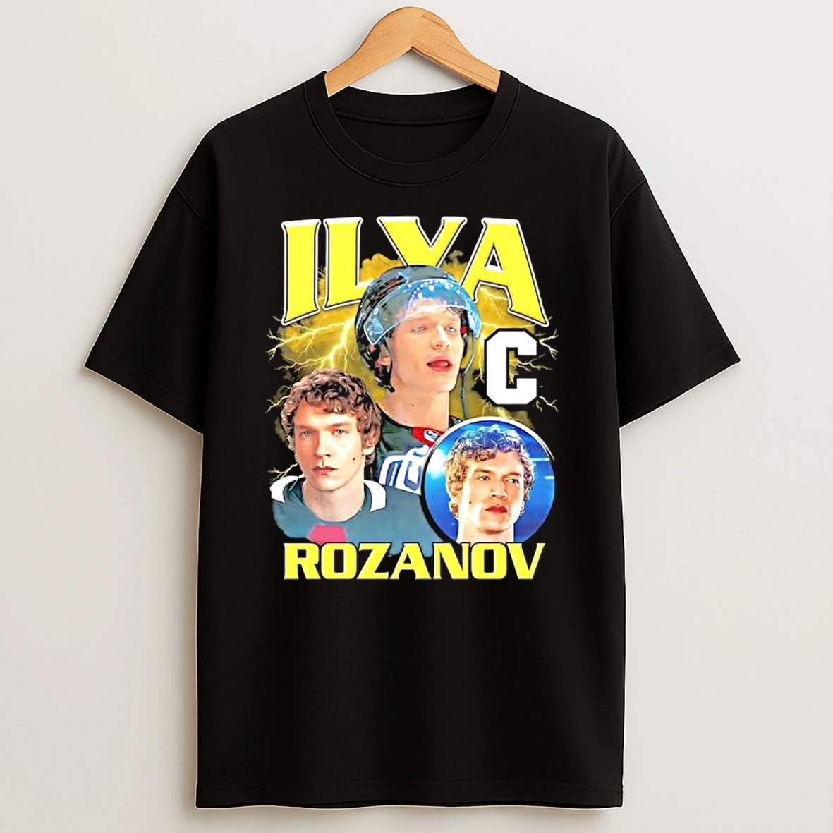 Ilya Rozanov Rival Hockey Show Rap Graphic T Shirt