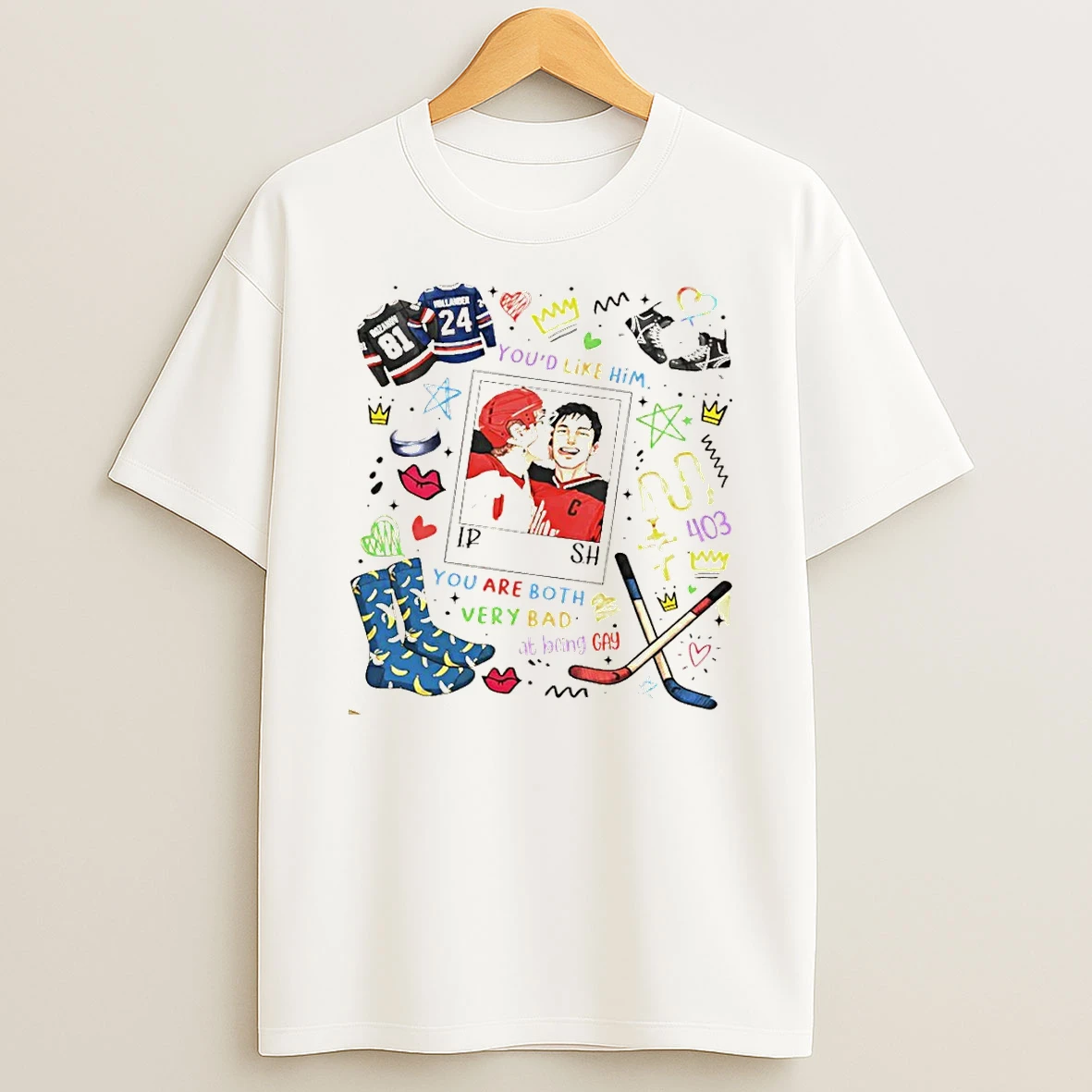 Ilya Rozanov Shane Hollander Inspired Youd Like Him You Both Very Bad T Shirt