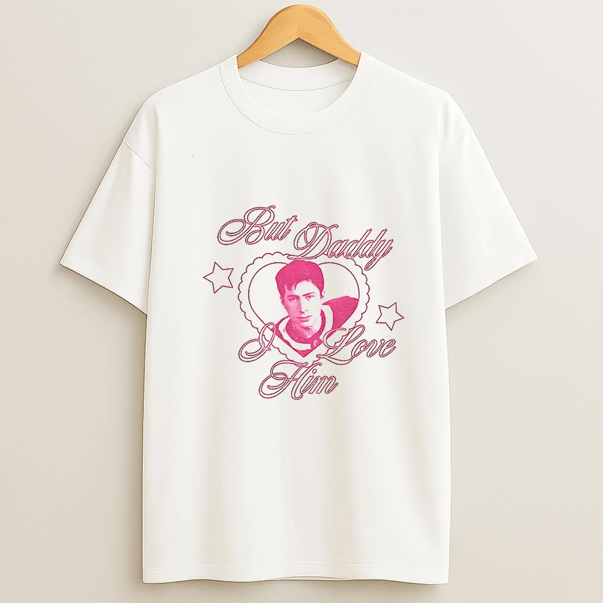 Ilya Shane But Daddy I Love Him Shane Pink T Shirt