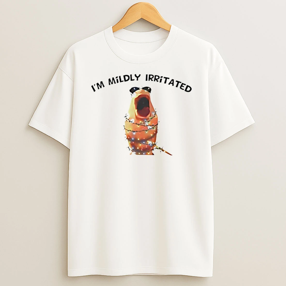 Im Mildly Irritated Marcus The Worm Christmas T Shirt