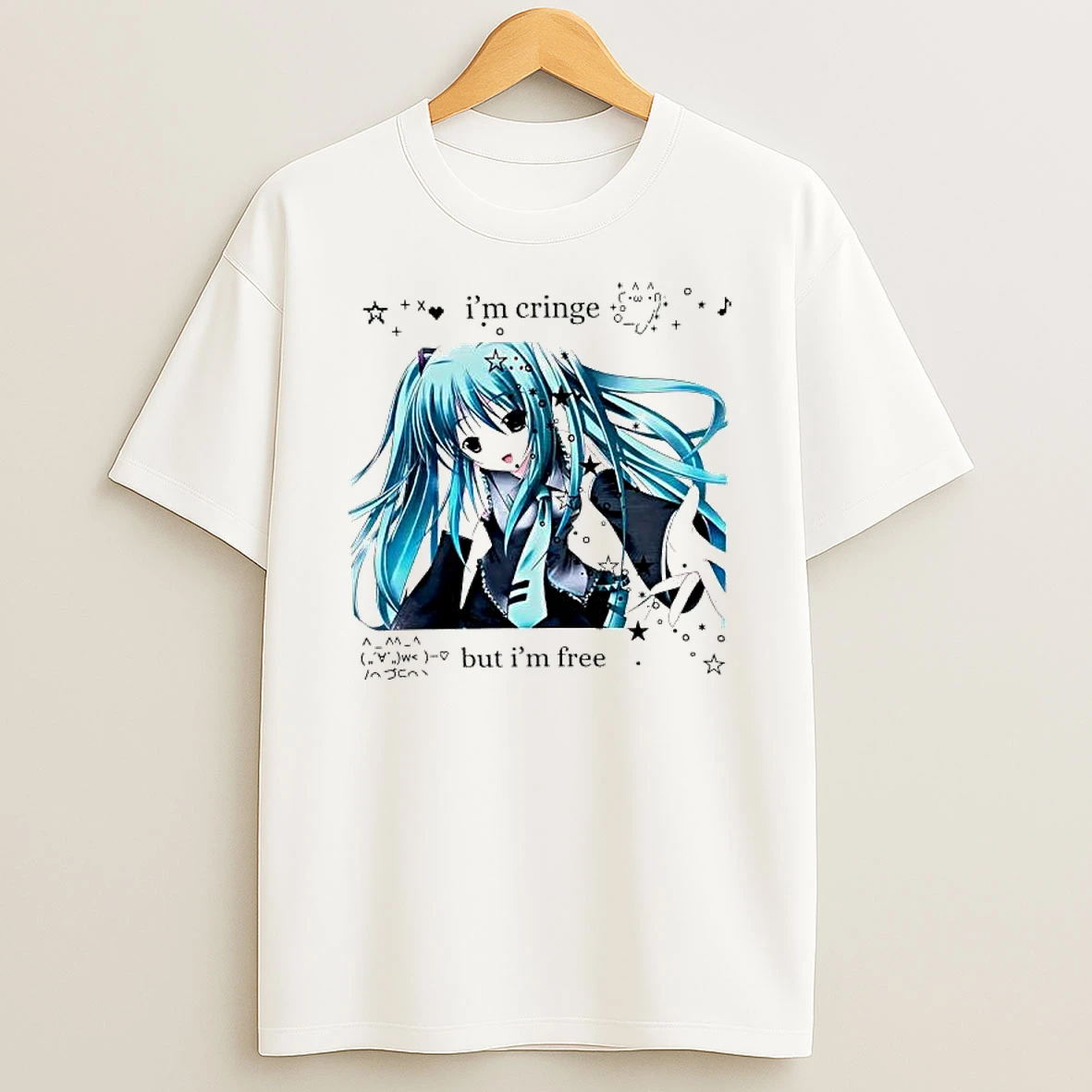 Im Cringe But Im Free Graphic T Shirt