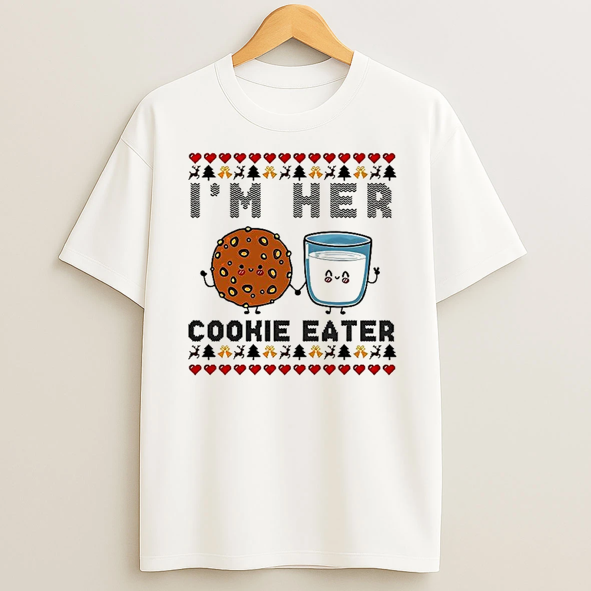 Im Her Cookie Eater Ugly Christmas T Shirt