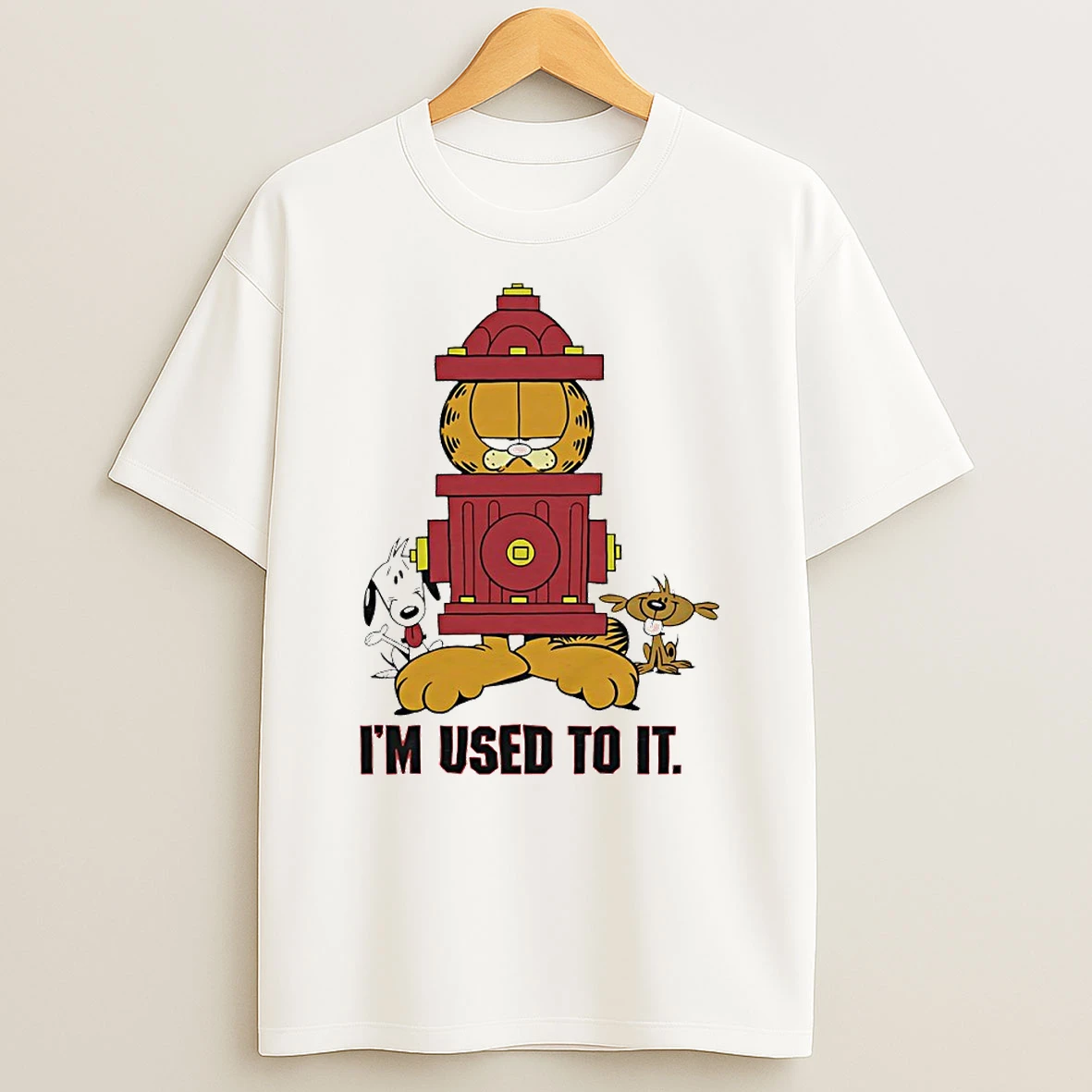 Im Used To It Circle T Shirt