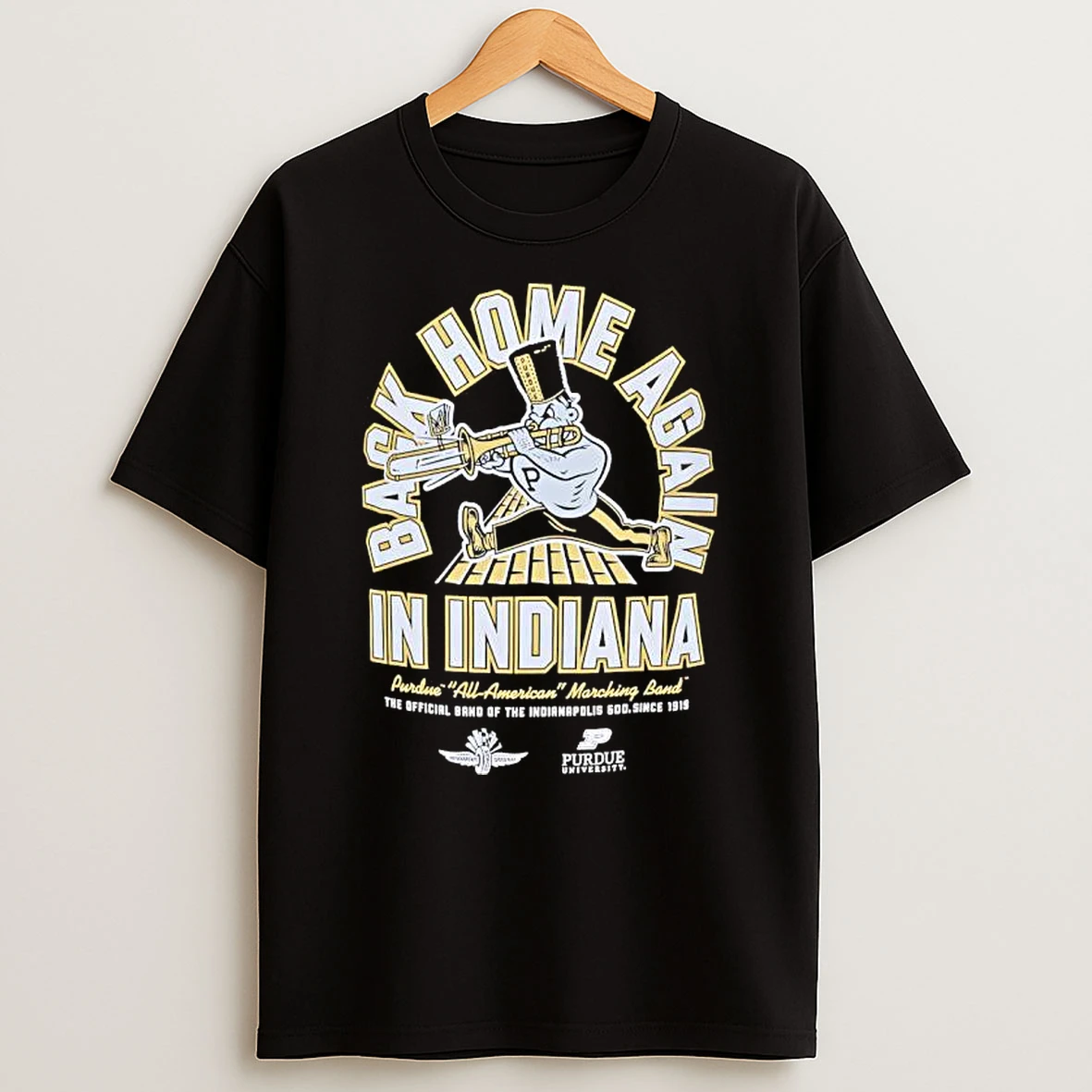 In Indianapolis Motor Speedway Purdue Back Home Again T Shirt
