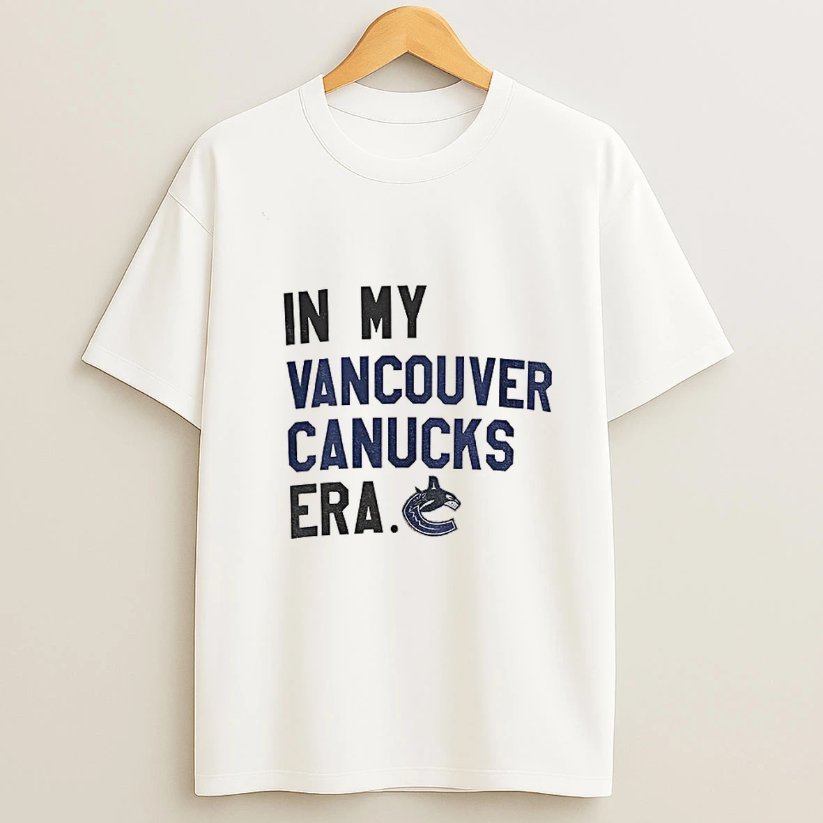 In My Vancouver Canucks Era 22 Vancouver Quinn Hughes Taylor Hockey T Shirt