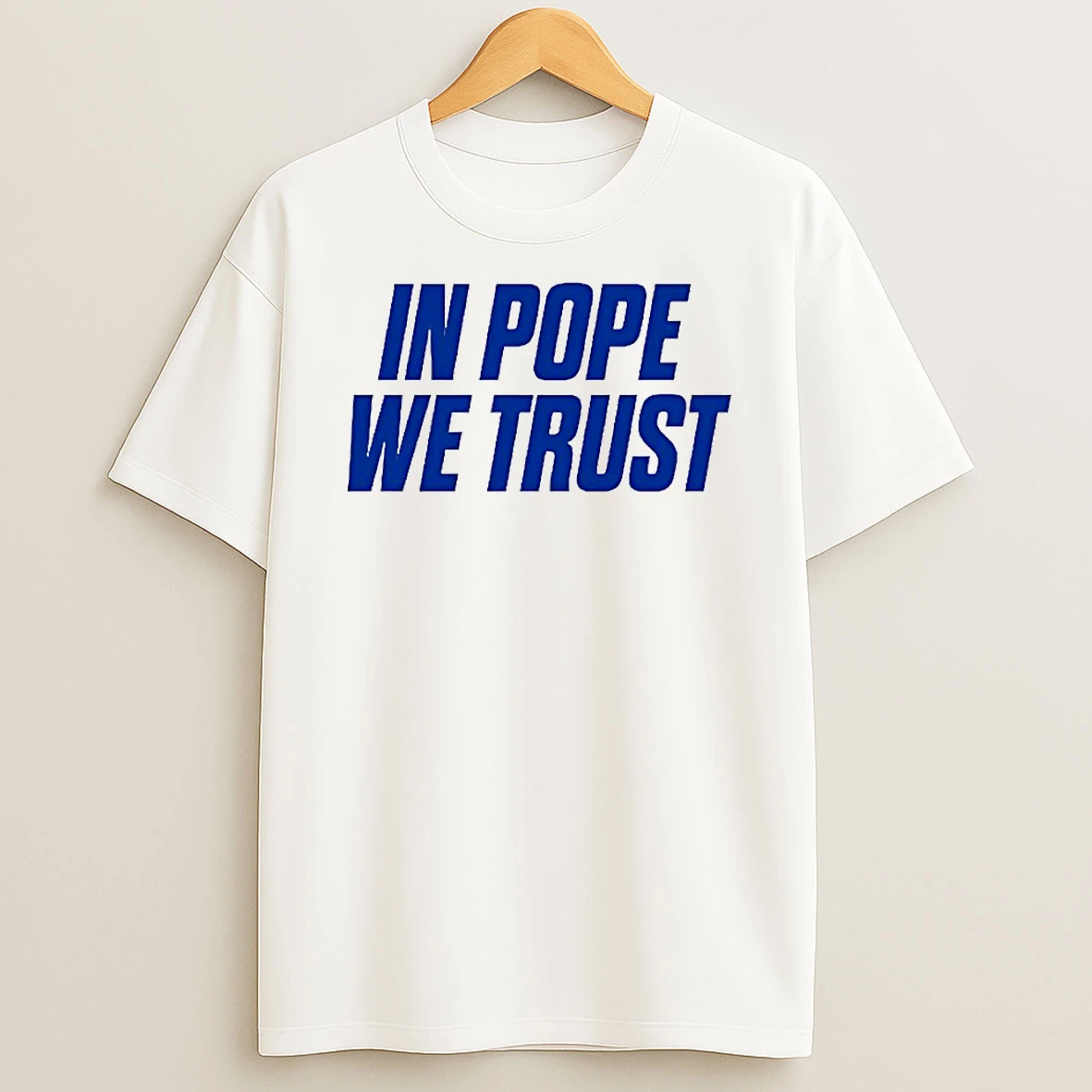 In Pope We Trust Circle T Shirt