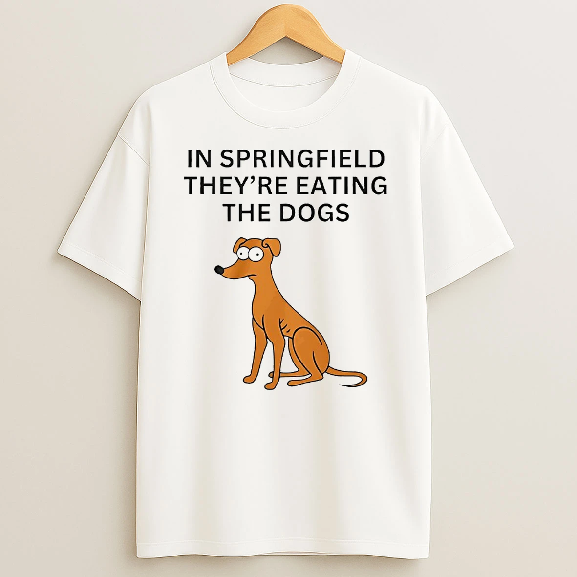 In Springfield Theyre Eating The Dogs Circle T Shirt