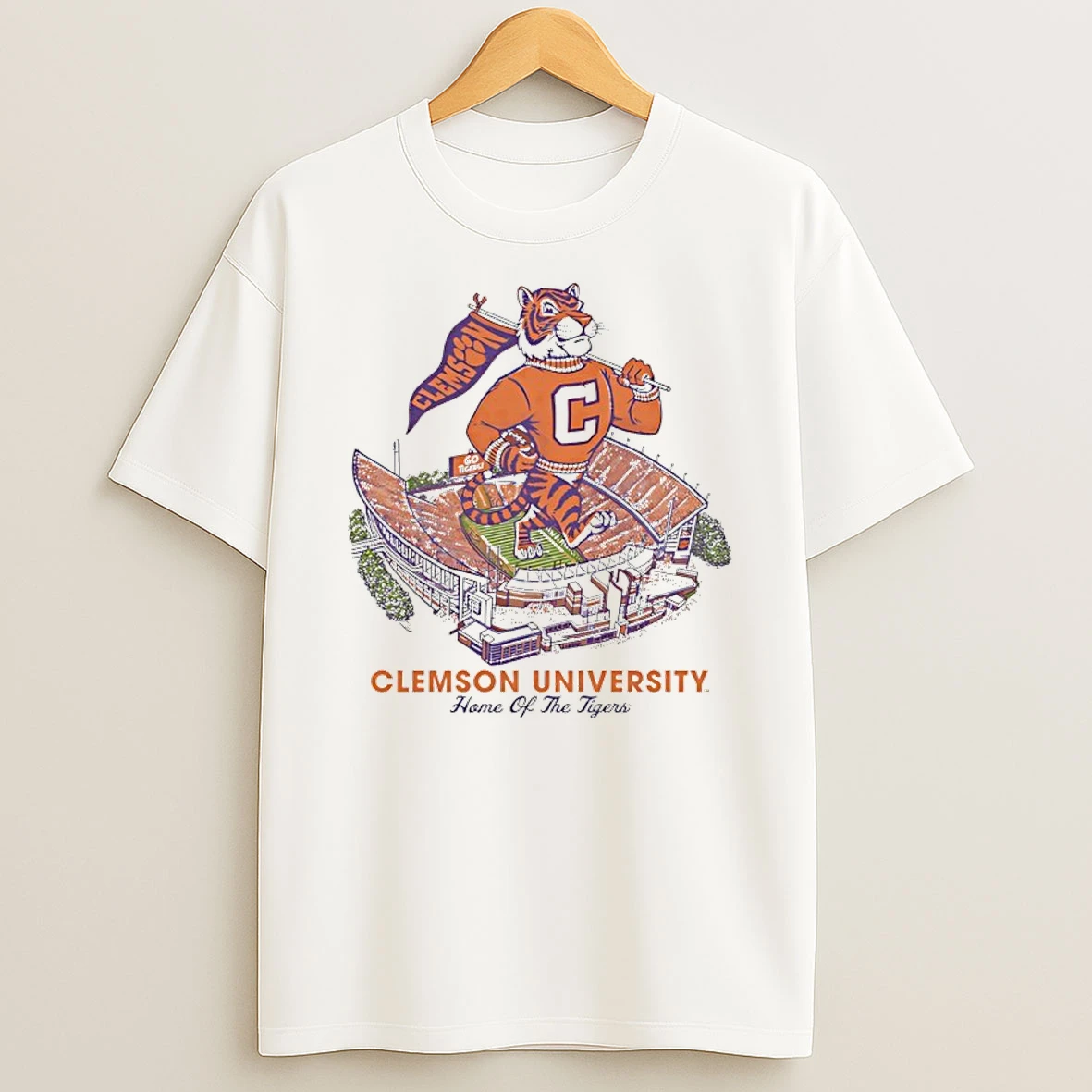 In The Valley Clemson University Home Of The Tigers T Shirt