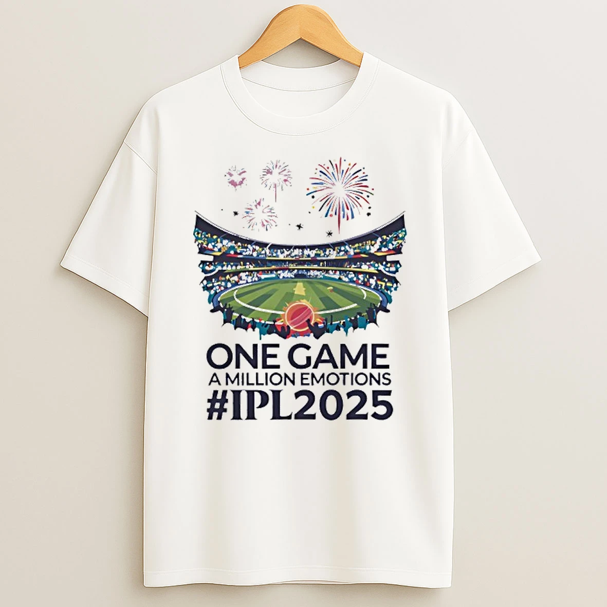Indian Premier League Ipl 2025 One Game A Million Emotions T Shirt