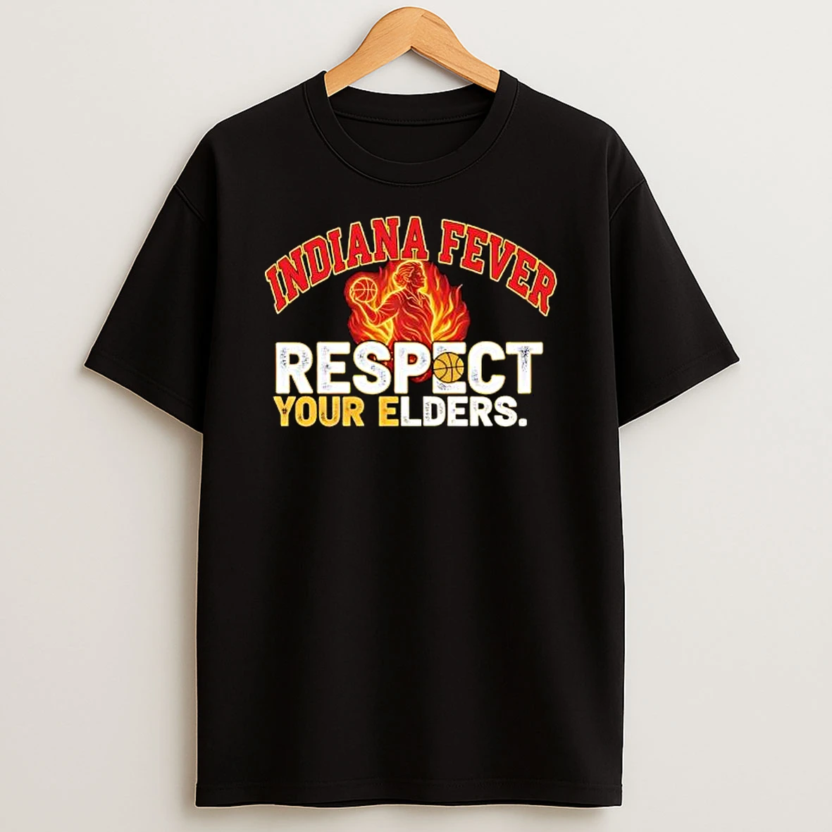 Indiana Fever Respect Your Elders T Shirt