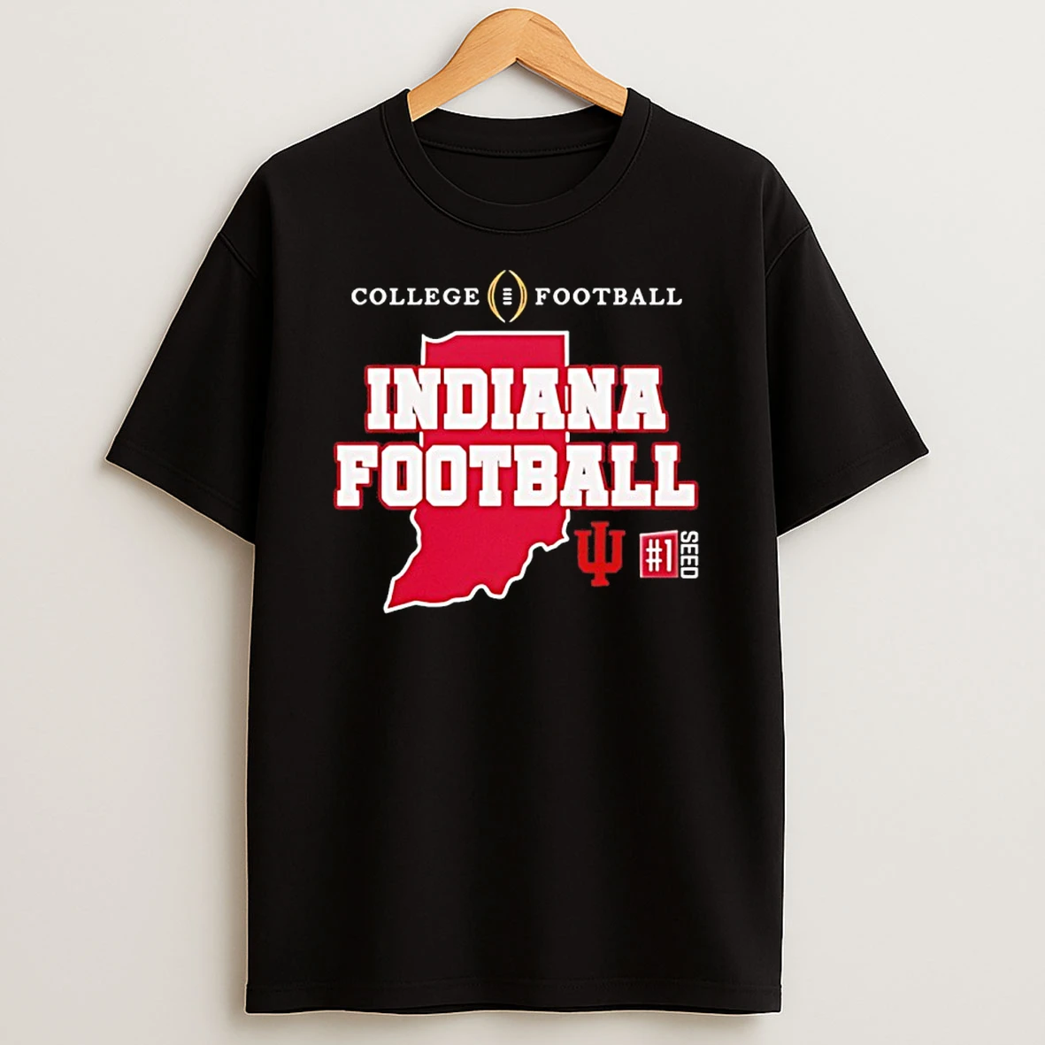 Indiana Hoosiers 2025 26 College Football Playoff Seed 3 T Shirt