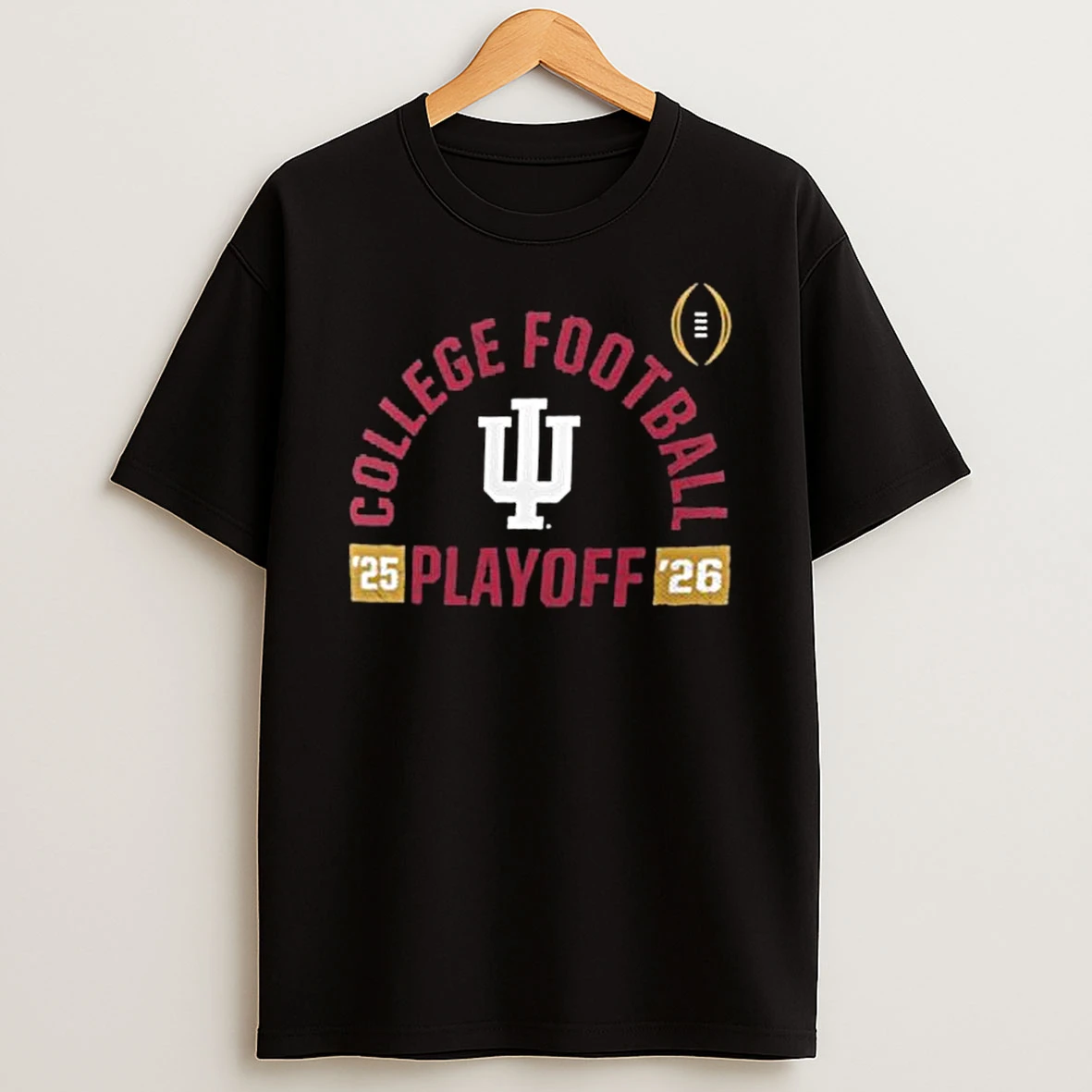 Indiana Hoosiers 2025 26 College Football Playoff Touchdown Glory T Shirt
