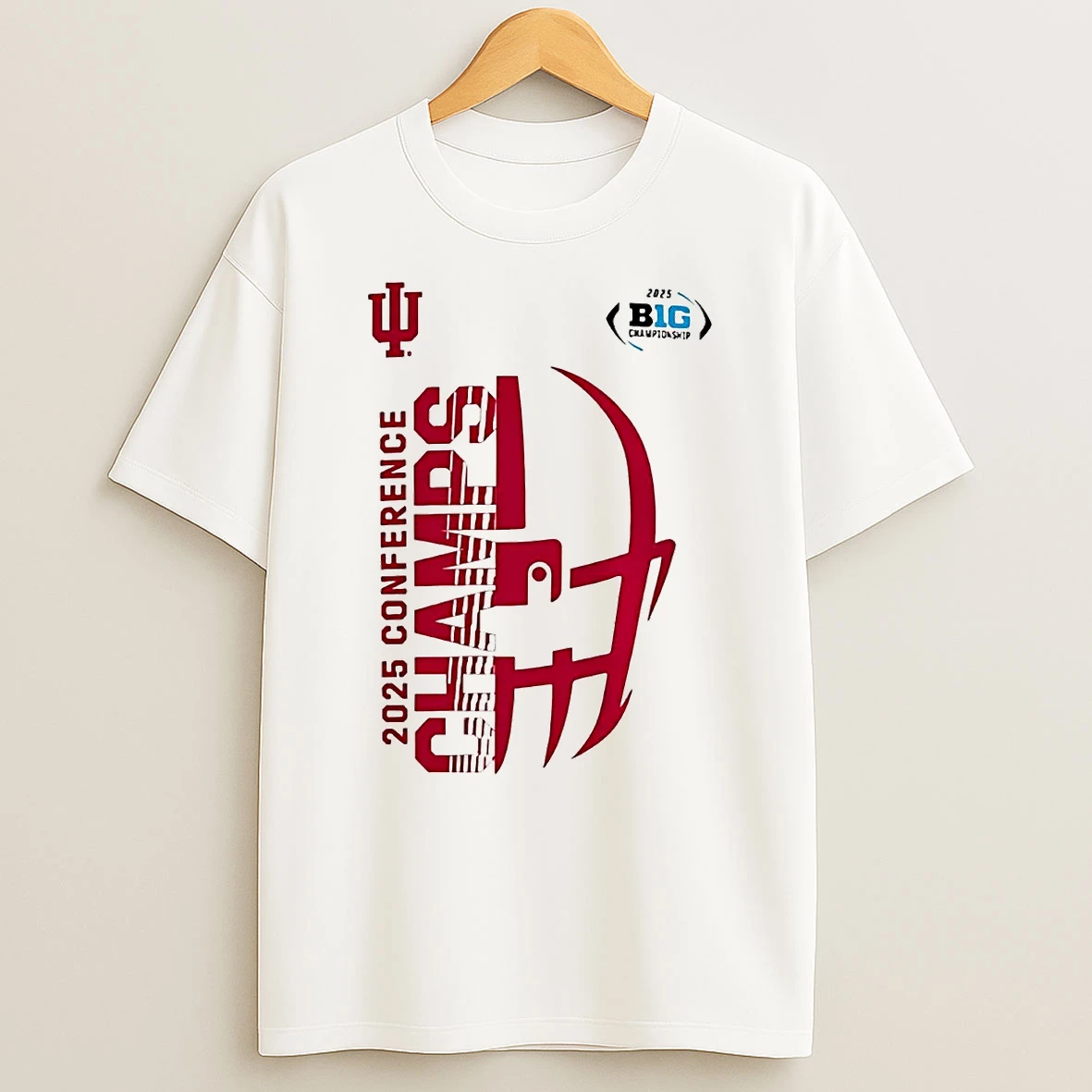 Indiana Hoosiers 2025 Big 10 Conference Champs T Shirt
