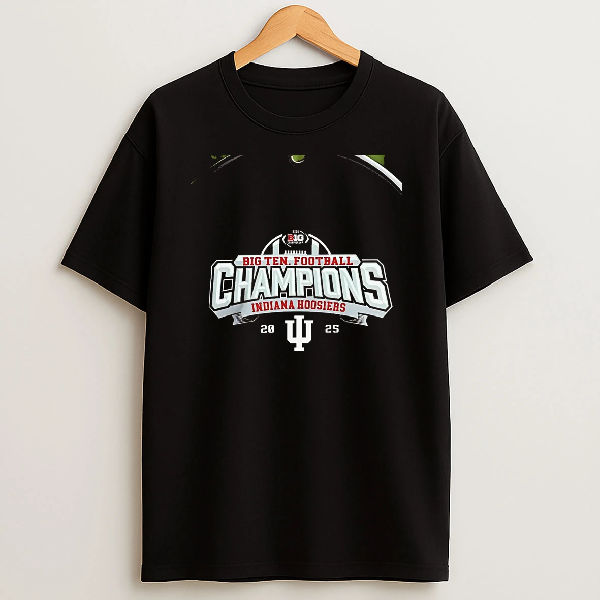 Indiana Hoosiers 2025 Big 10 Football Champions Chriast T Shirt