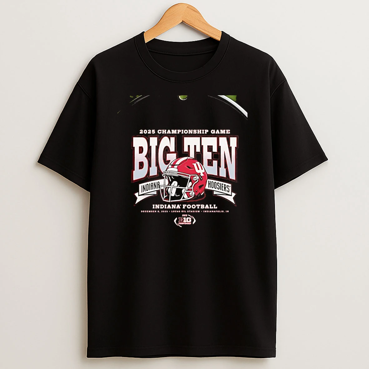 Indiana Hoosiers 2025 Big Ten Championship Game Christmas Chriast T Shirt