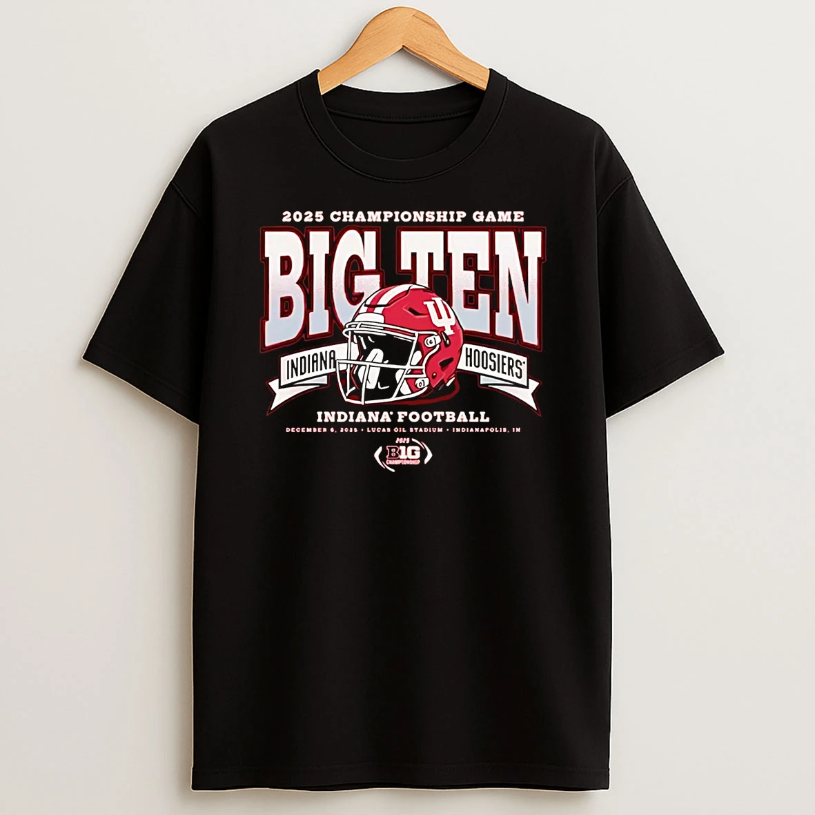 Indiana Hoosiers 2025 Big Ten Championship Game T Shirt