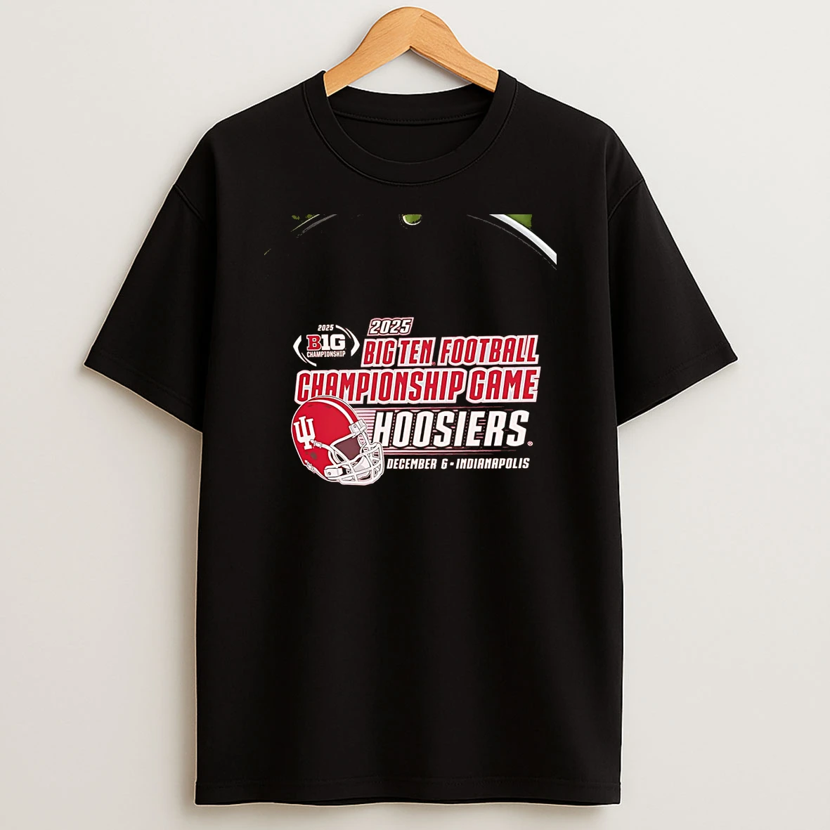 Indiana Hoosiers 2025 Big Ten Football Championship Christmas Chriast T Shirt