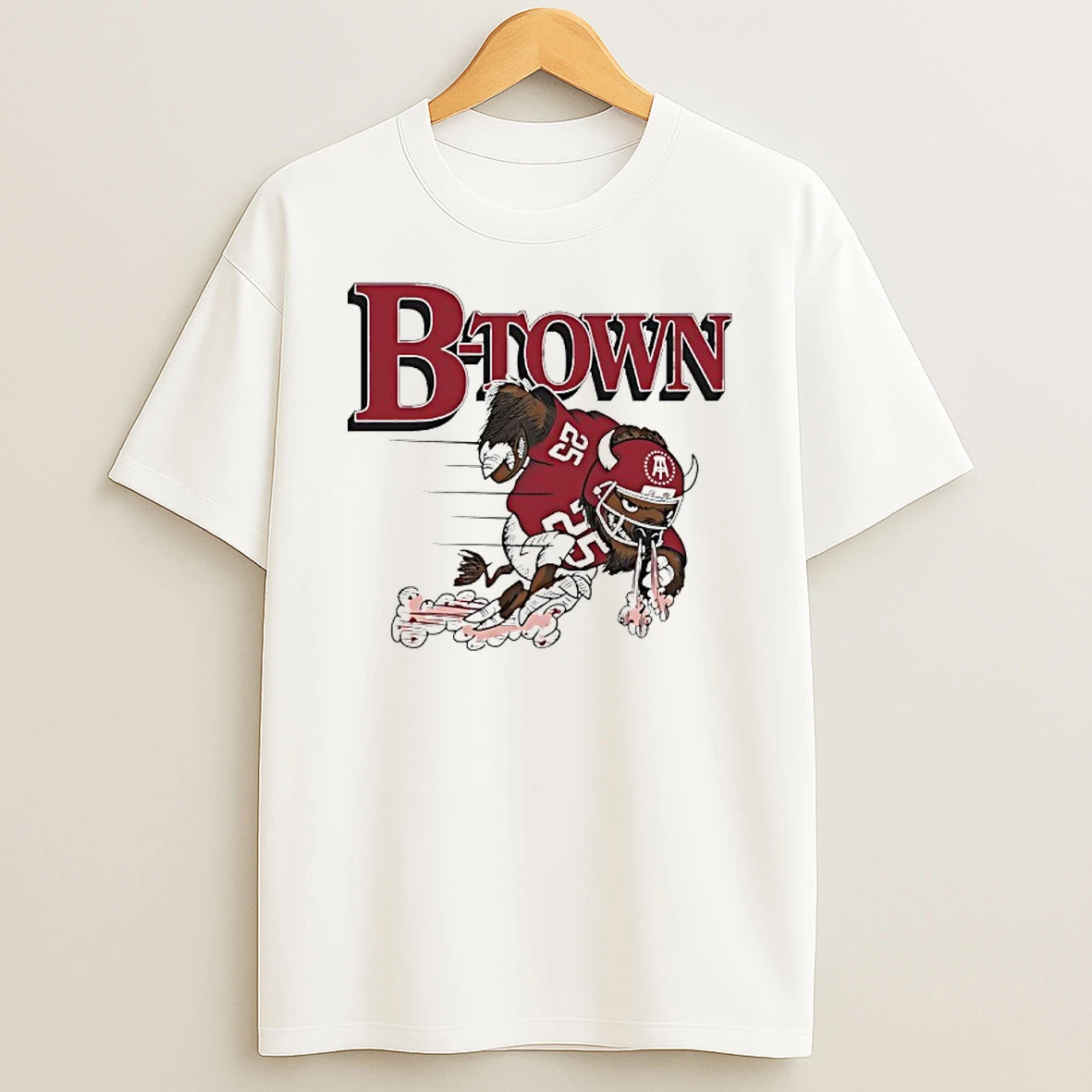 Indiana Hoosiers B Town Mascot T Shirt