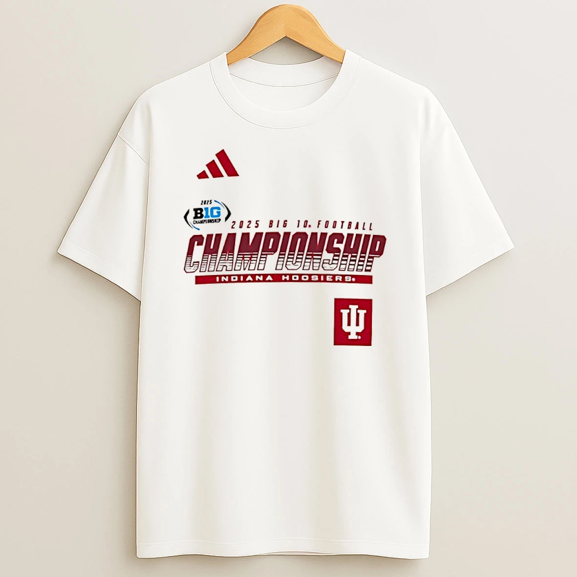 Indiana Hoosiers Big 10 Championship Bound T Shirt