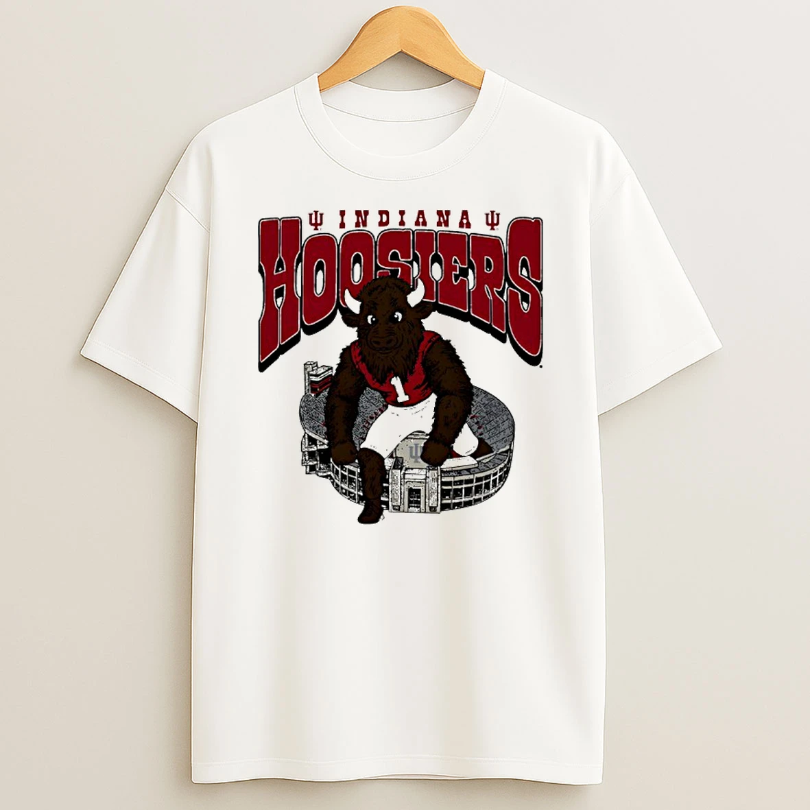 Indiana Hoosiers Bison T Shirt