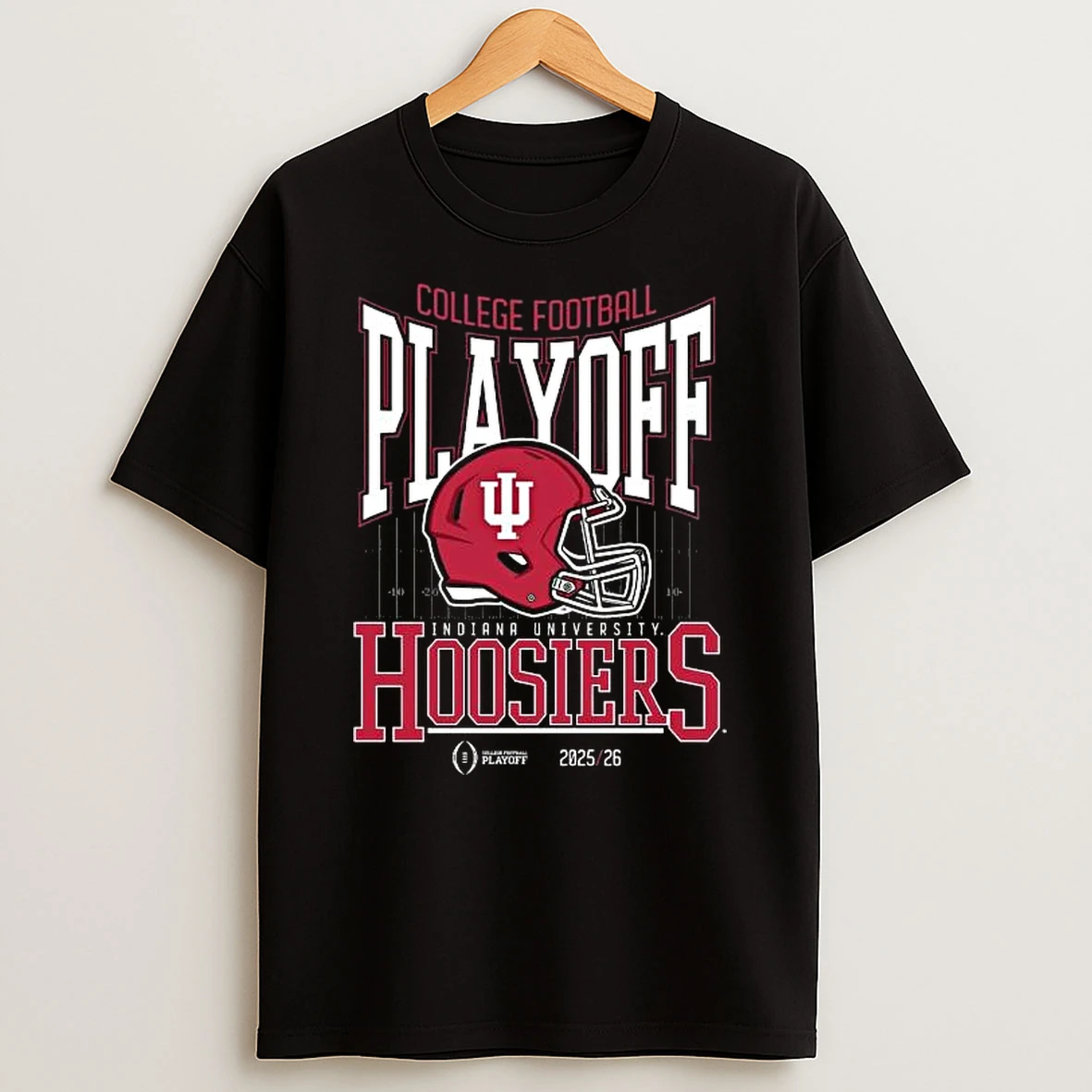 Indiana Hoosiers Cfp 12 Team Announcement 2025 26 T Shirt