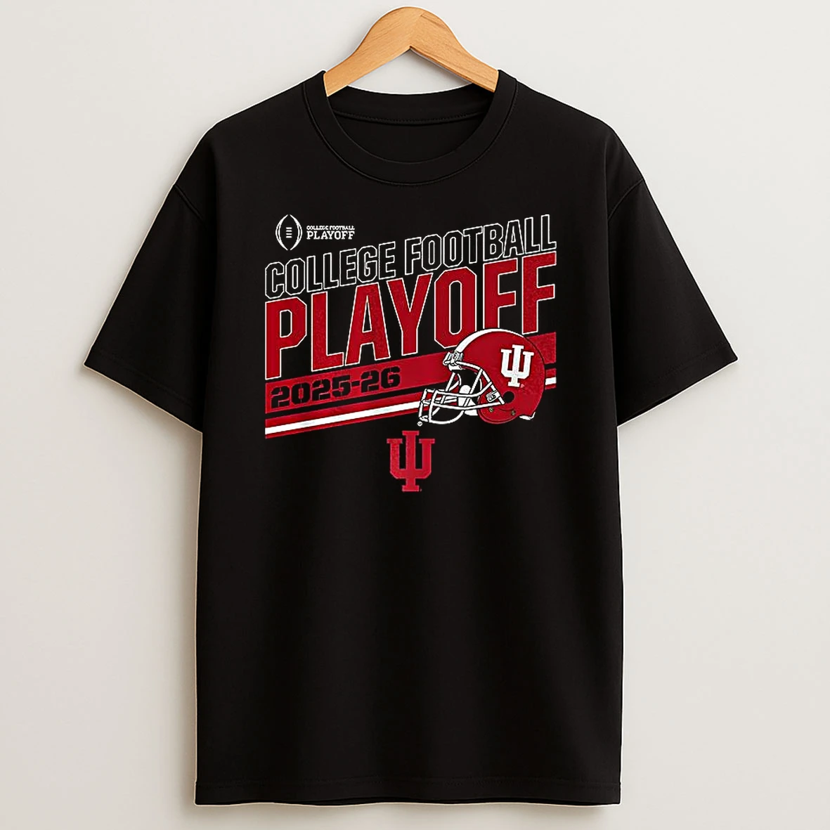 Indiana Hoosiers College Football Playoff 2025 2026 Helmet T Shirt