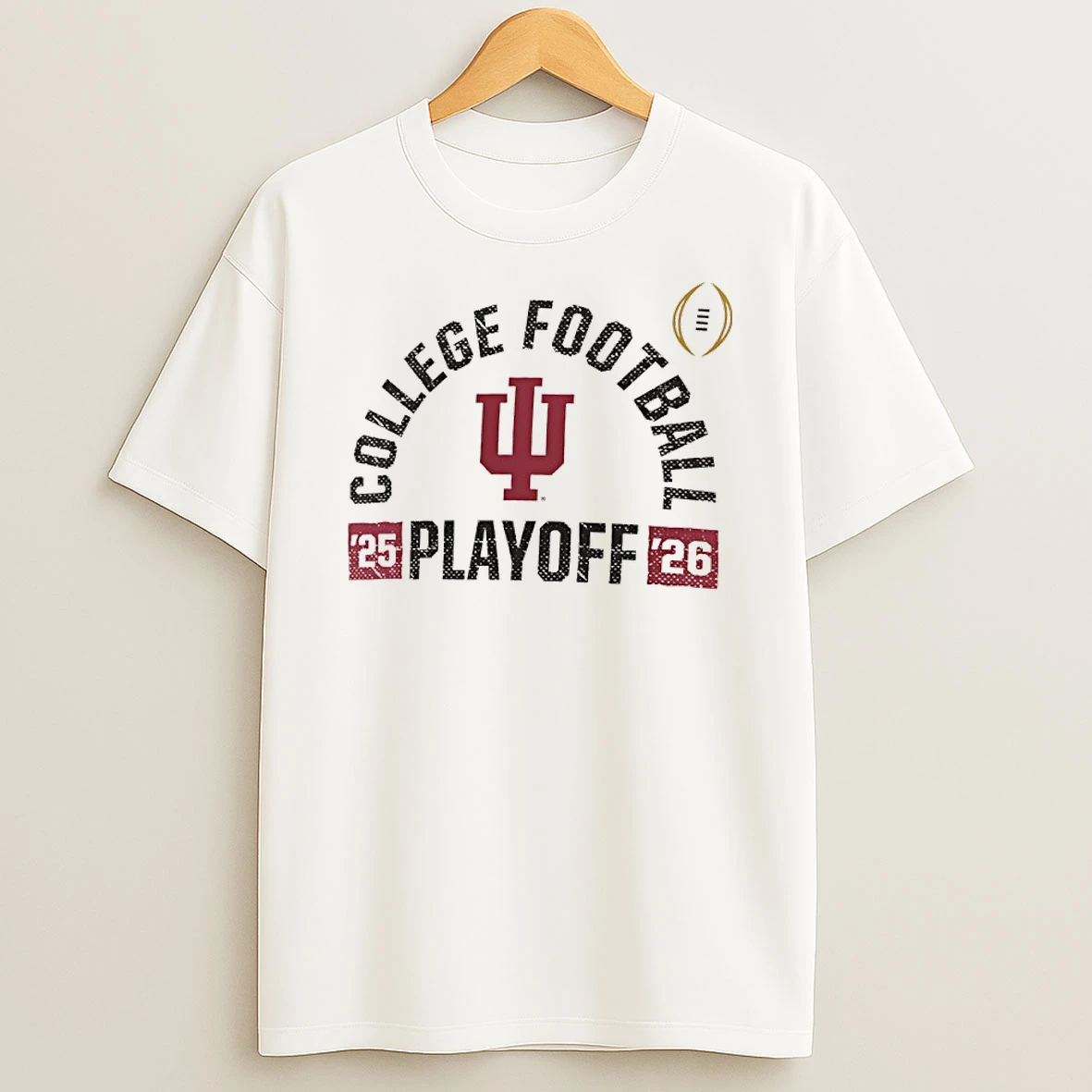 Indiana Hoosiers College Football Playoff Touchdown Glory 2025 26 T Shirt