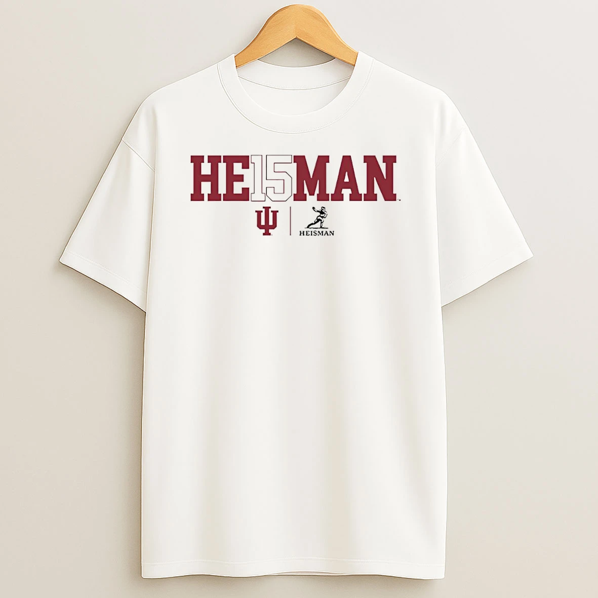 Indiana Hoosiers Fernando Mendoza 2025 Heisman Trophy Winner T Shirt