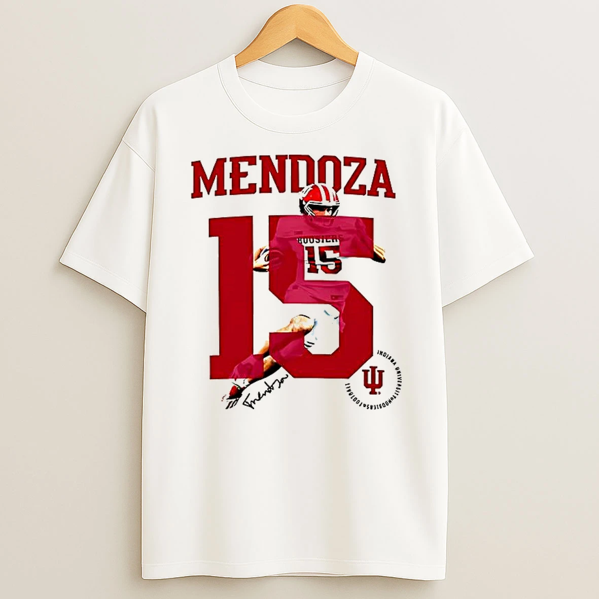 Indiana Hoosiers Fernando Mendoza Graphic T Shirt