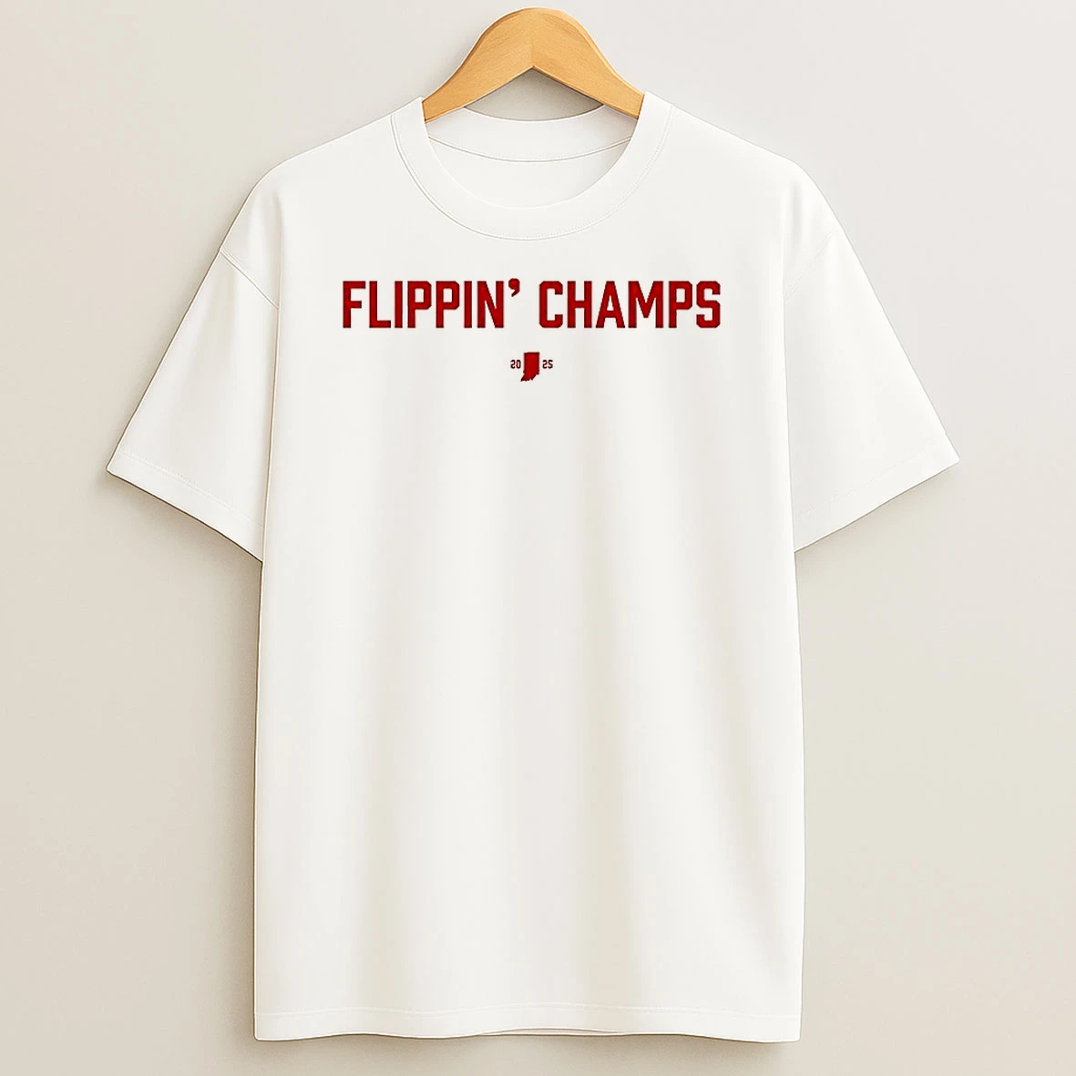 Indiana Hoosiers Flippin Champs T Shirt