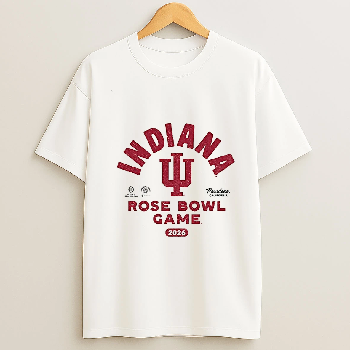 Indiana Hoosiers Football 2026 Rose Bowl Game Bound Pasadena Califonia T Shirt