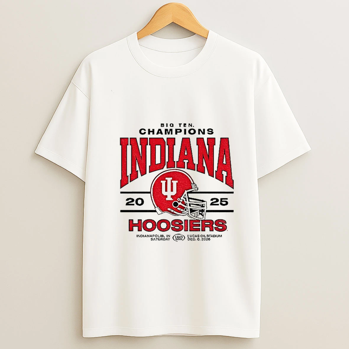 Indiana Hoosiers Football Big 10 Champions College Football Champs Game Day T Shirt
