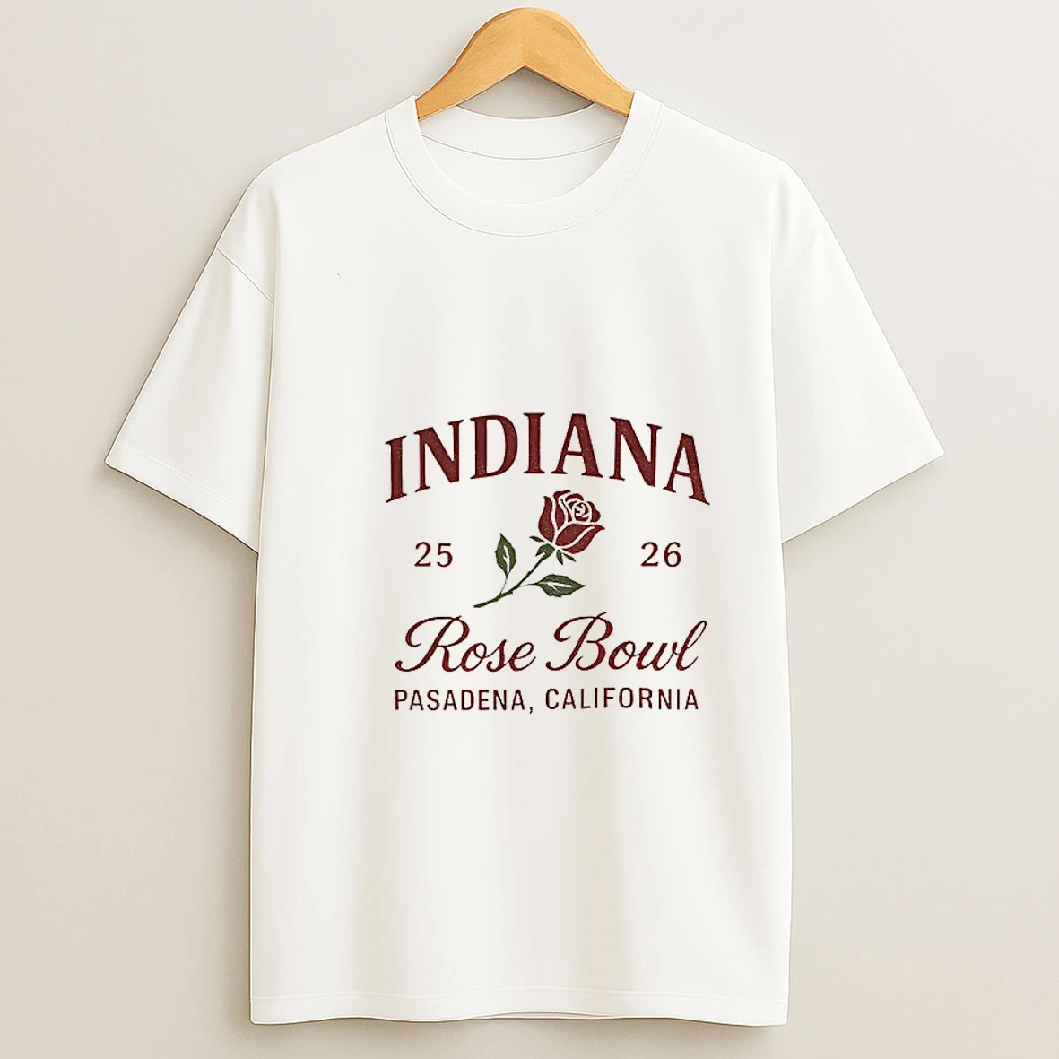 Indiana Hoosiers Football Champions Indiana Rose Bowl Pasadena California 2026 T Shirt