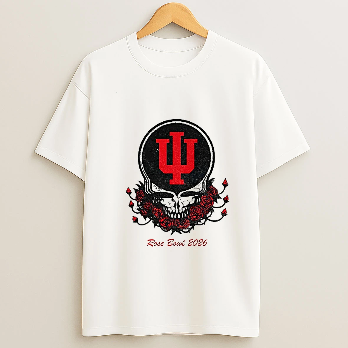Indiana Hoosiers Grateful Dead College Football Bowl Rose Bowl 2026 T Shirt