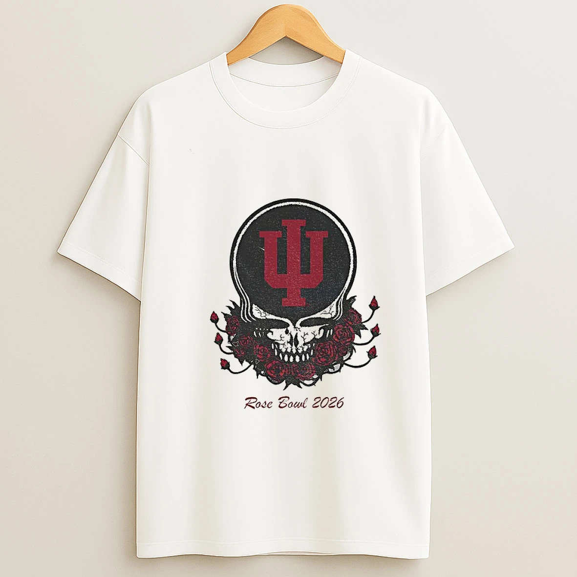 Indiana Hoosiers Grateful Dead College Football Playoff 2026 Rose Bowl T Shirt