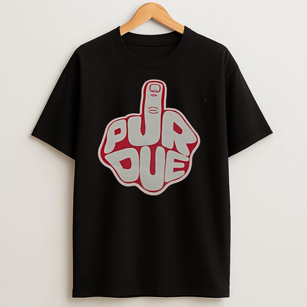 Indiana Hoosiers Middle Finger Purdue T Shirt